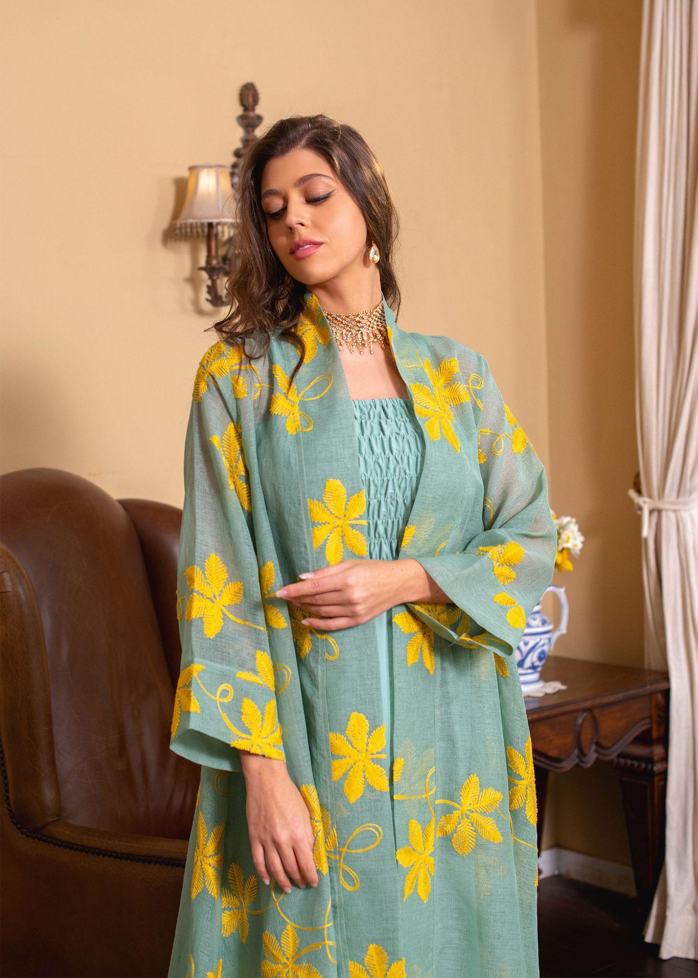 LUMAYA LUMAYA1076 2pcs Inner Dress  with Cardigan