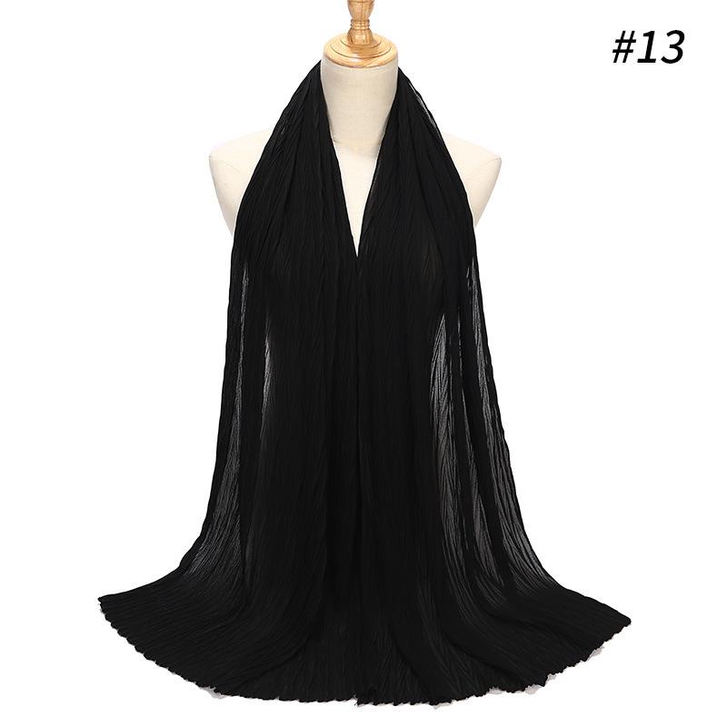 LUMAYA LM1137 Pearl Chiffon Baotou Scarf