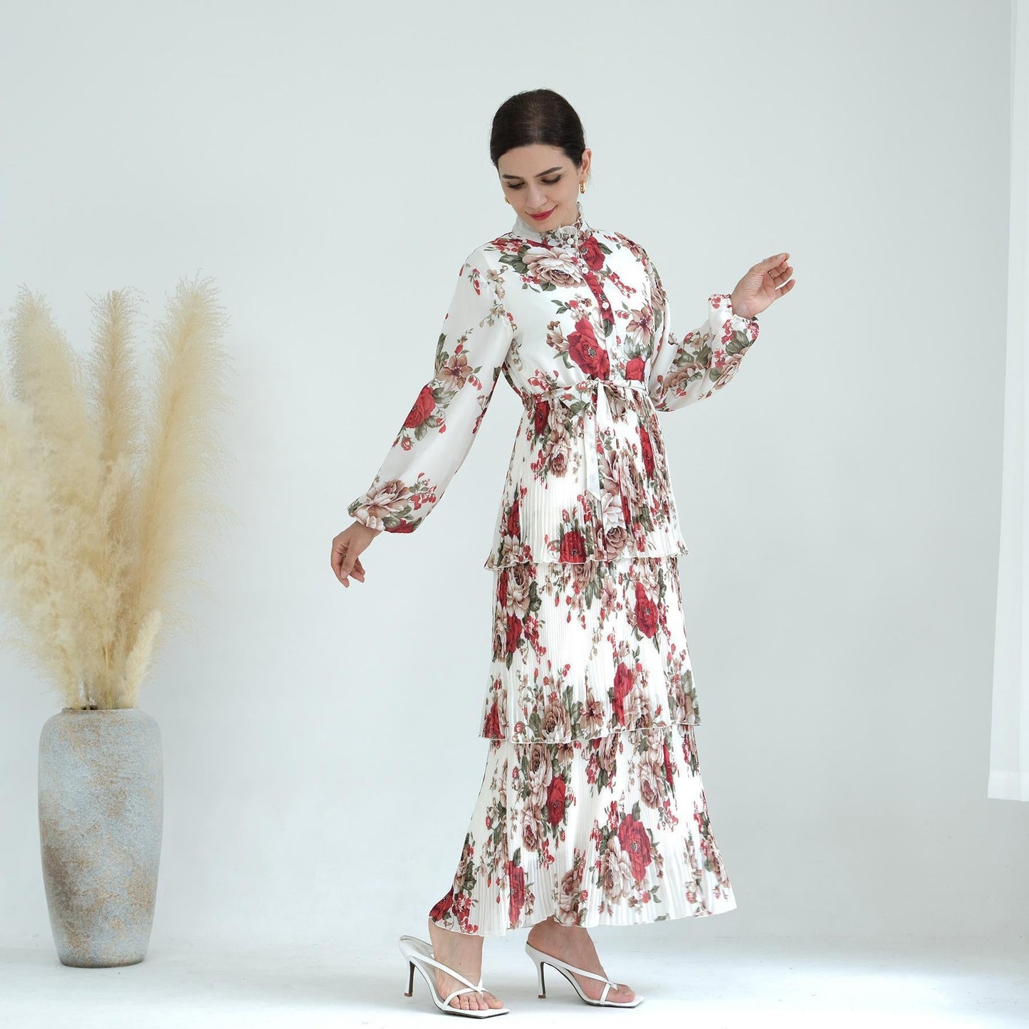 LUMAYA LUMAYA1009 Pure Beauty Printed Dress