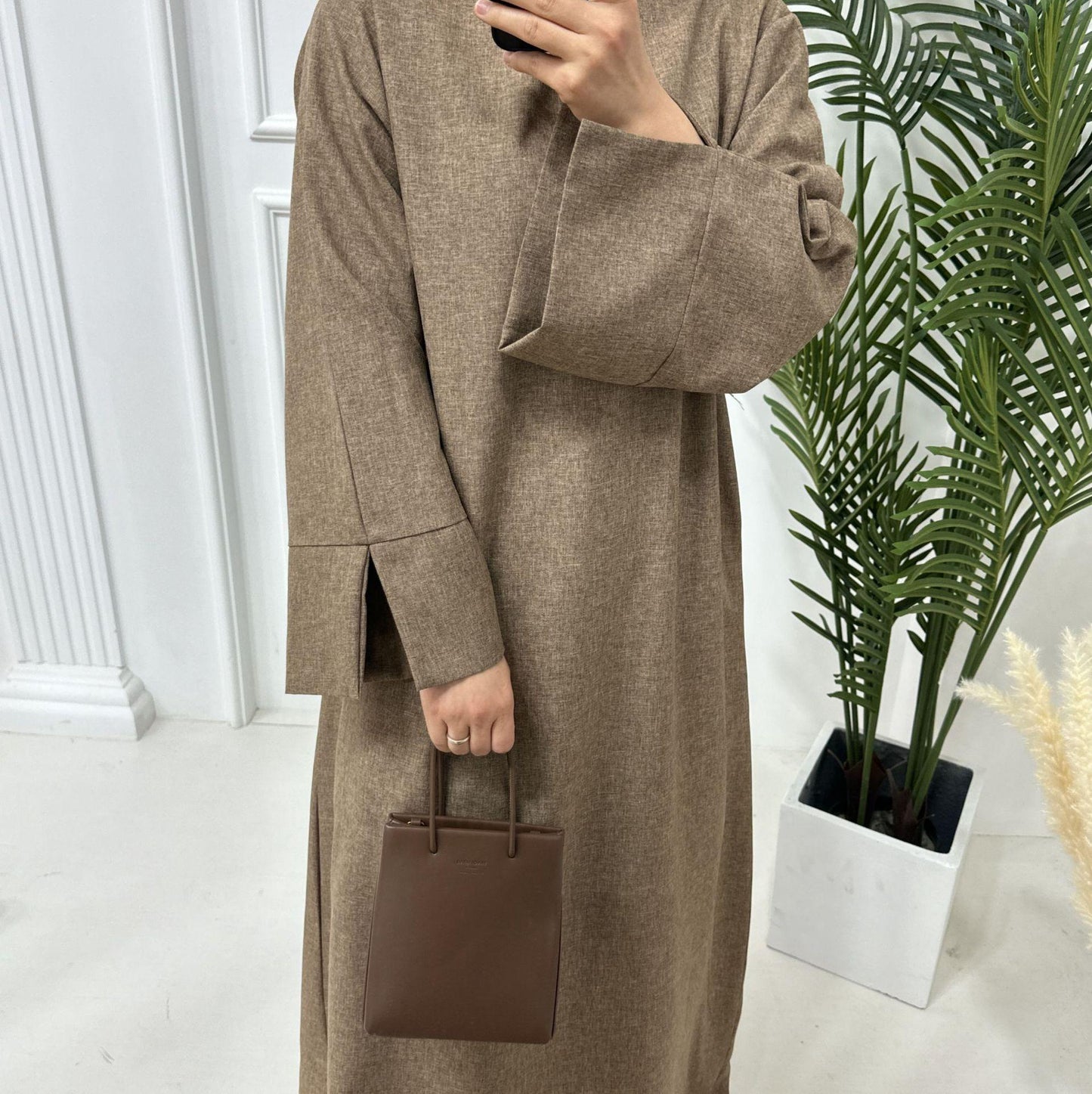 LUMAYA LUMAYA0999 Loose Large Elegant Dress Robe