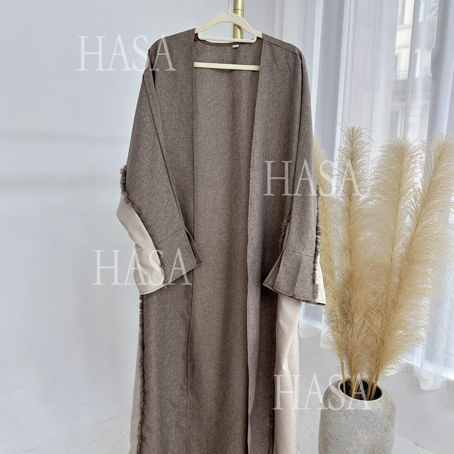 LUMAYA5606 Stylish Patchwork Robe - Cardigan and Dress (belt Pockets Only on Dress) party  wear red dress graduation  dress thick  thigh 2  part bow  outfits