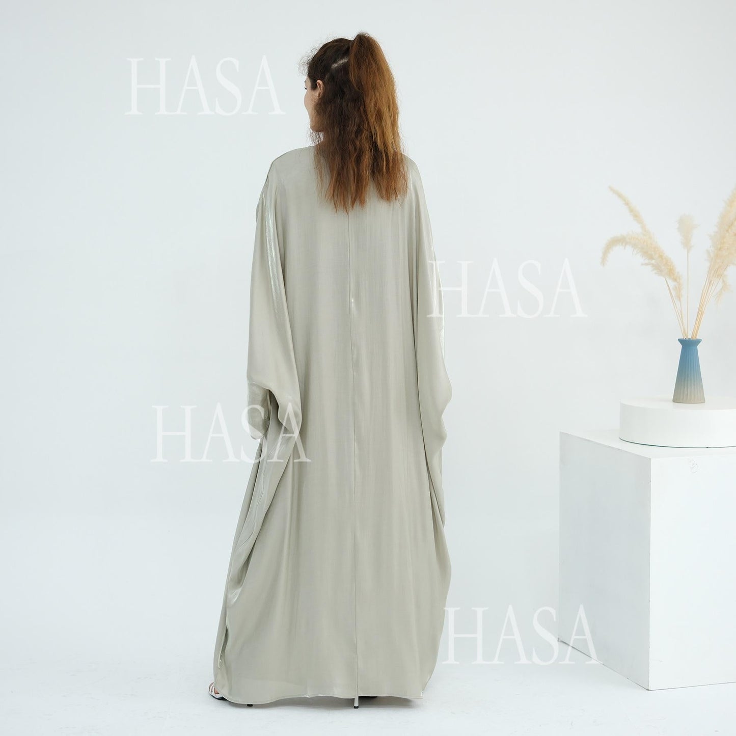 LUMAYA6530 Solid color simple two-piece long skirt suit