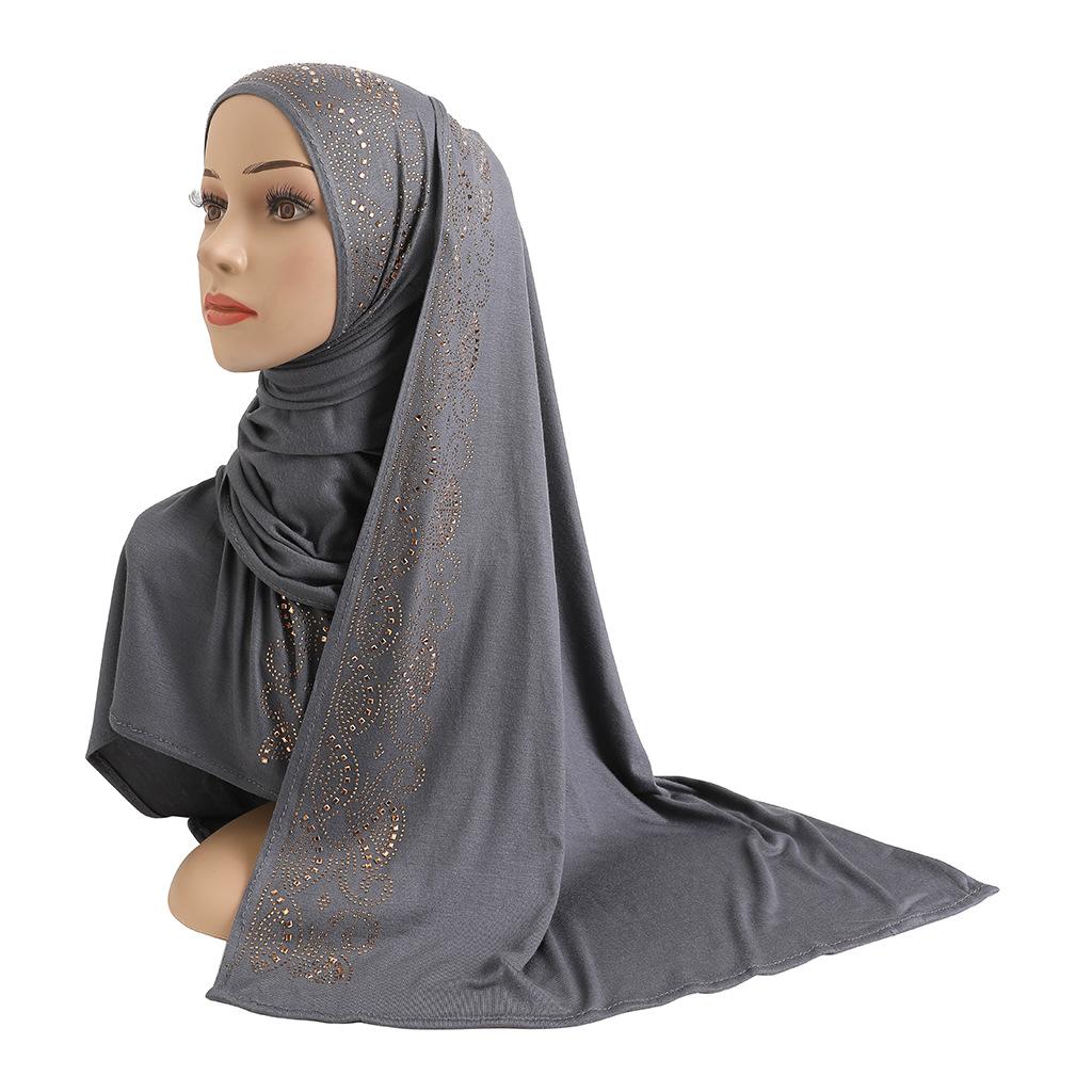 LUMAYA LM1144 Cotton Hot Gold Glass Diamond Headband