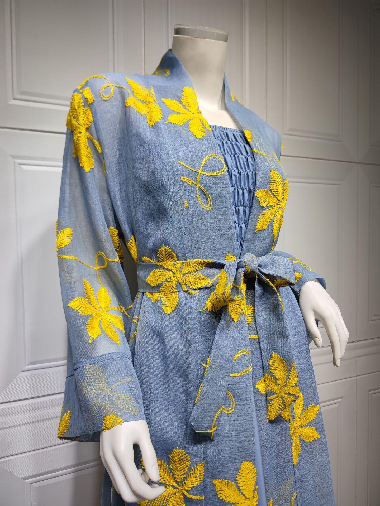 LUMAYA LUMAYA1076 2pcs Inner Dress  with Cardigan