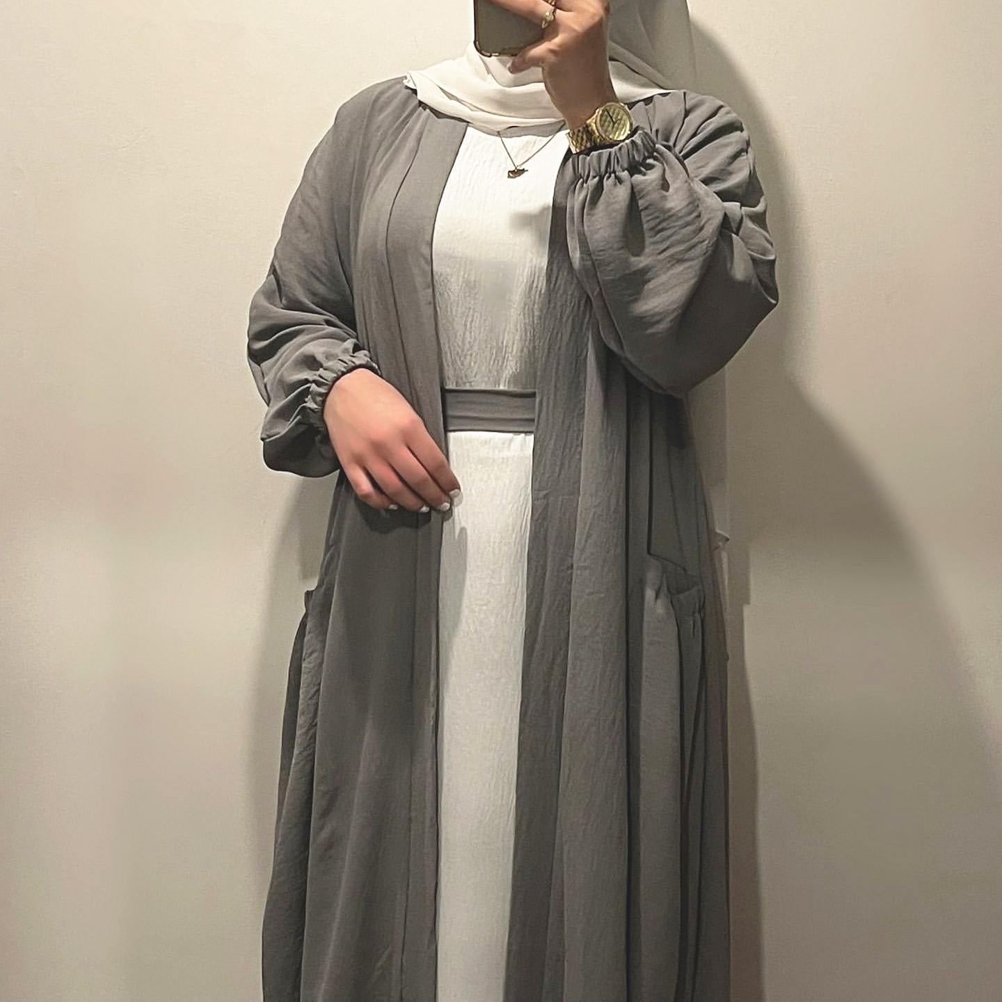 LUMAYA LUMAYA1014 Elegant Coat Long Skirt