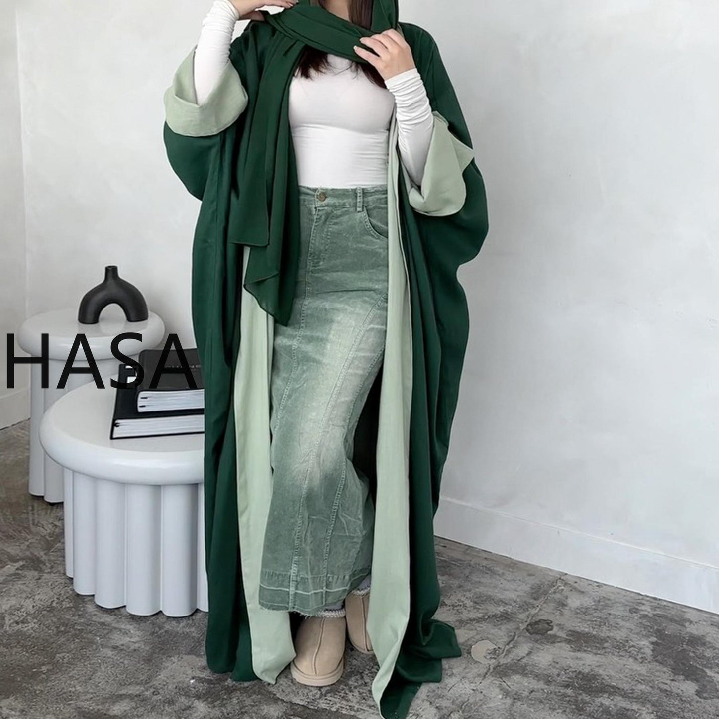 LMSA LM4827 Reversible and versatile elegant robe