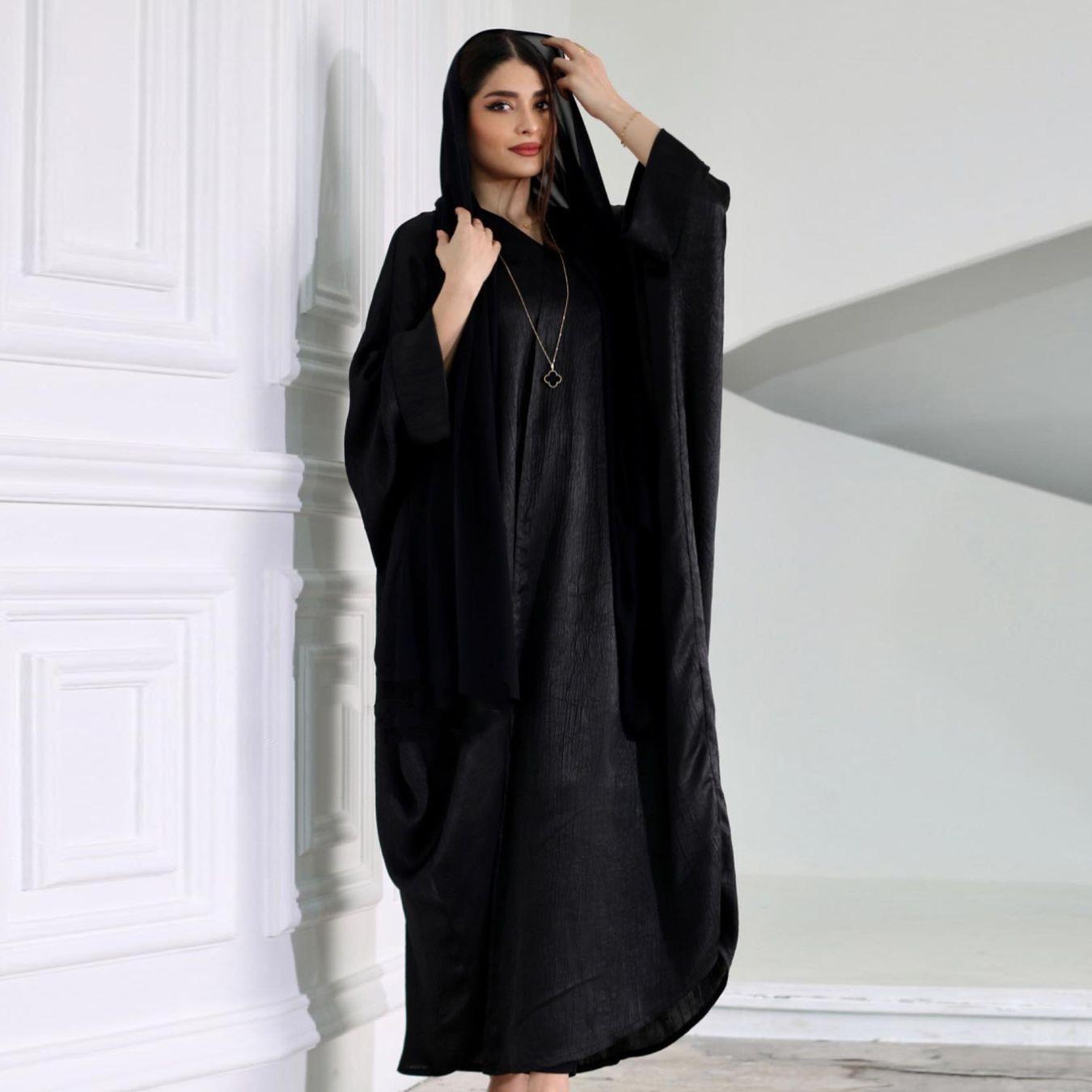 LUMAYA LUMAYA0725 Bat-sleeved Robe Women's Abaya