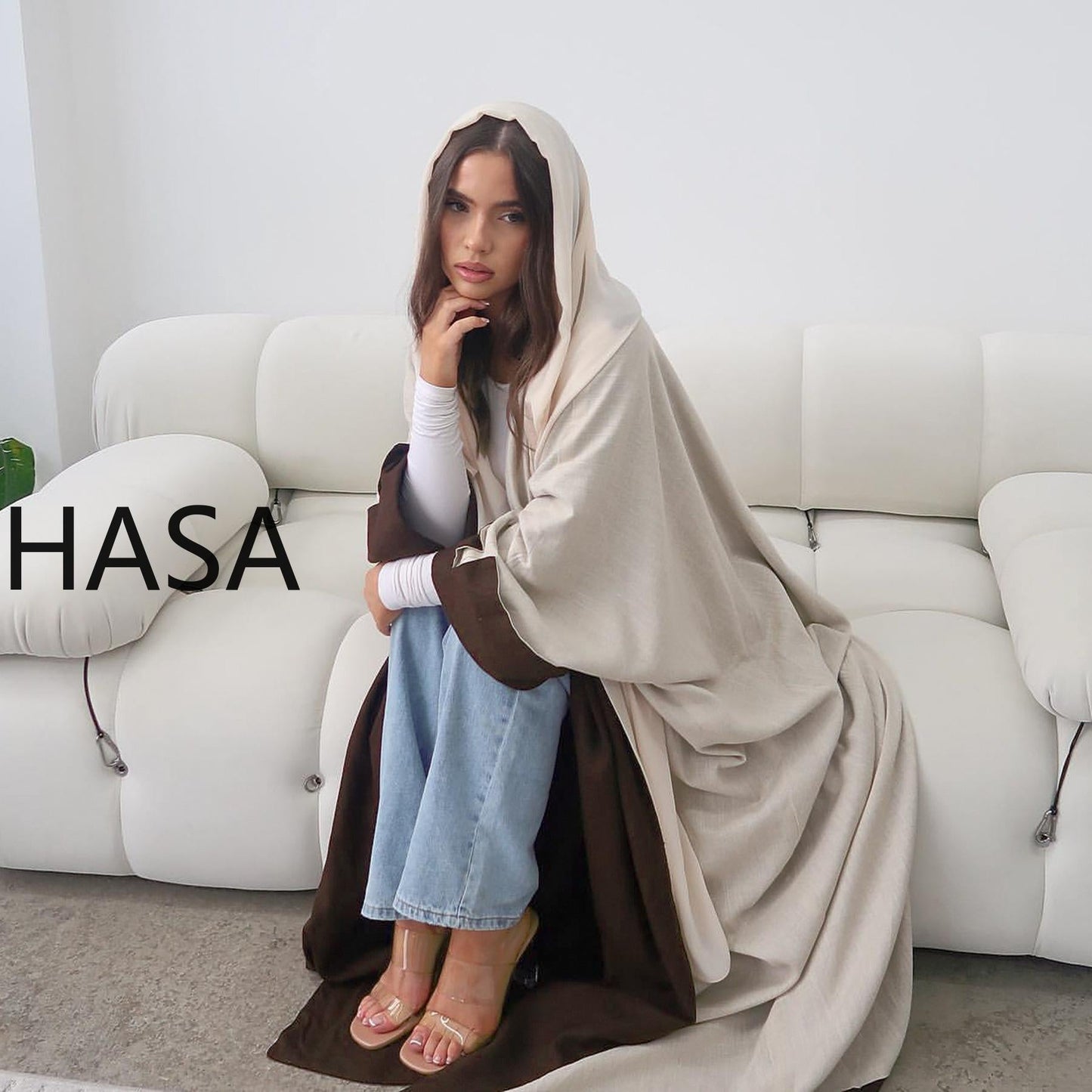 LMSA LM4827 Reversible and versatile elegant robe