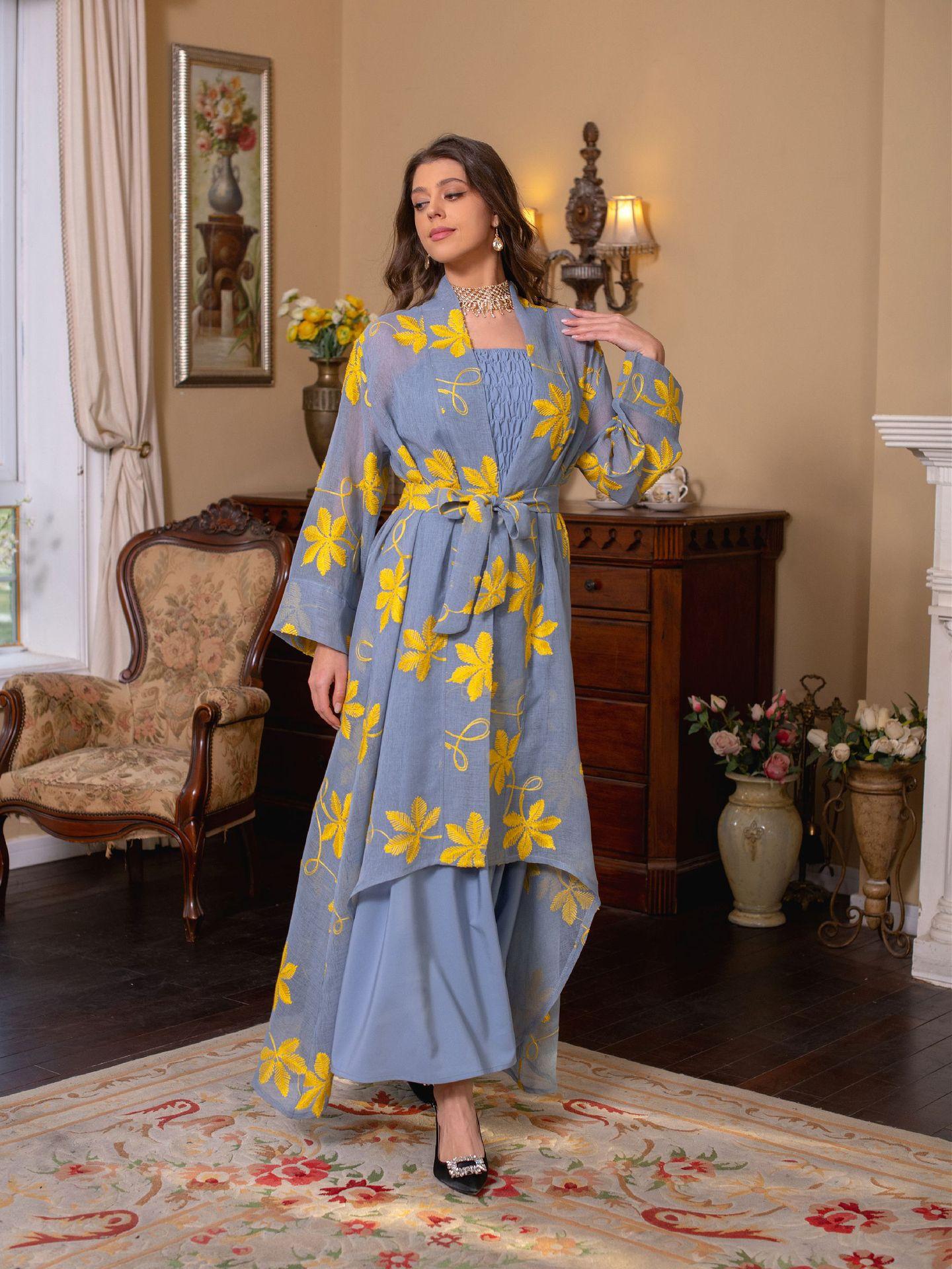 LUMAYA LUMAYA1076 2pcs Inner Dress  with Cardigan