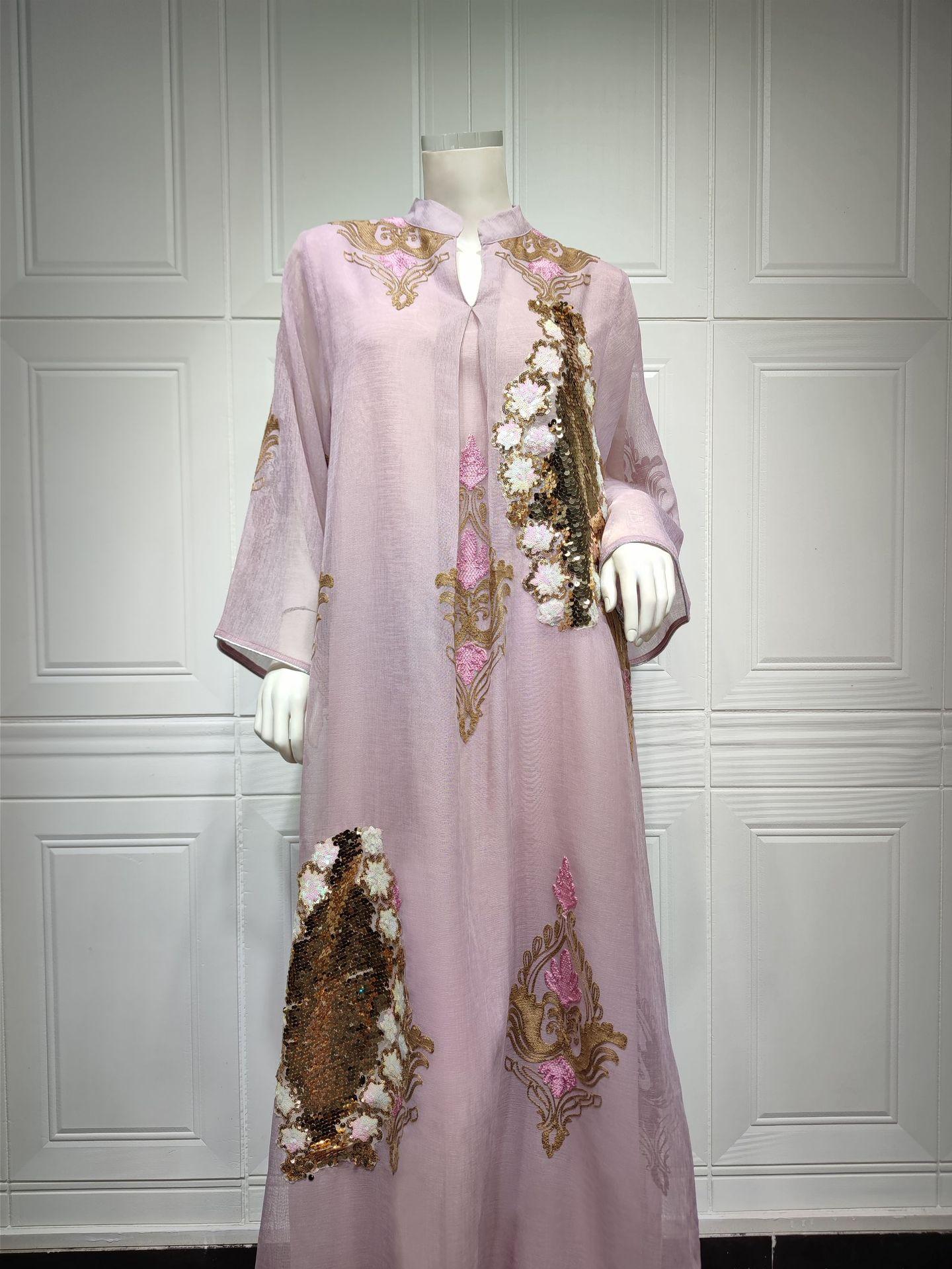 LUMAYA LUMAYA0443 Muslim Embroidered Dress