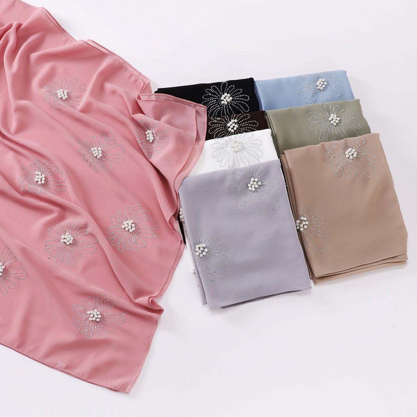 LUMAYA LM1121 New Chiffon Long Scarf Hijab