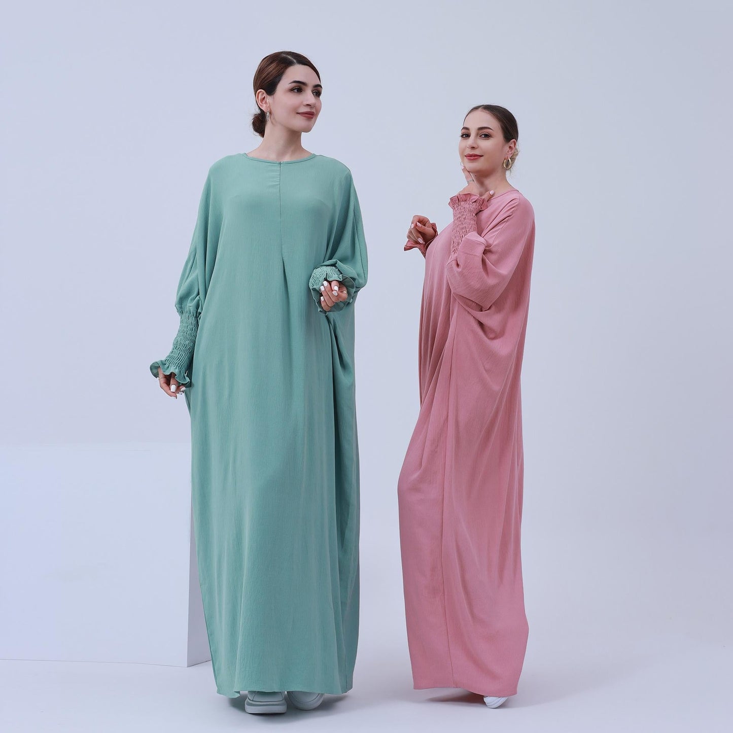 LUMAYA LUMAYA1003 Solid Bat Dress