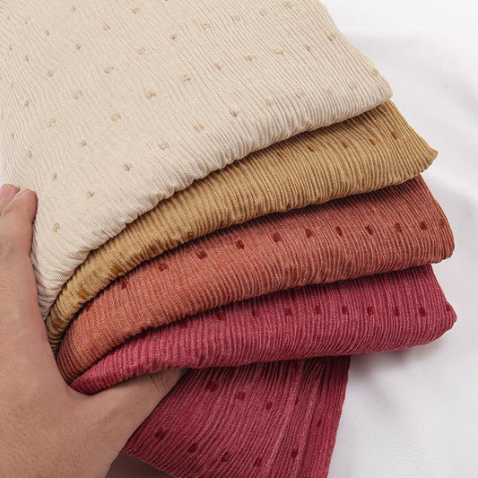 LUMAYA LM1122 Pure Color Cotton and Linen Long Scarf