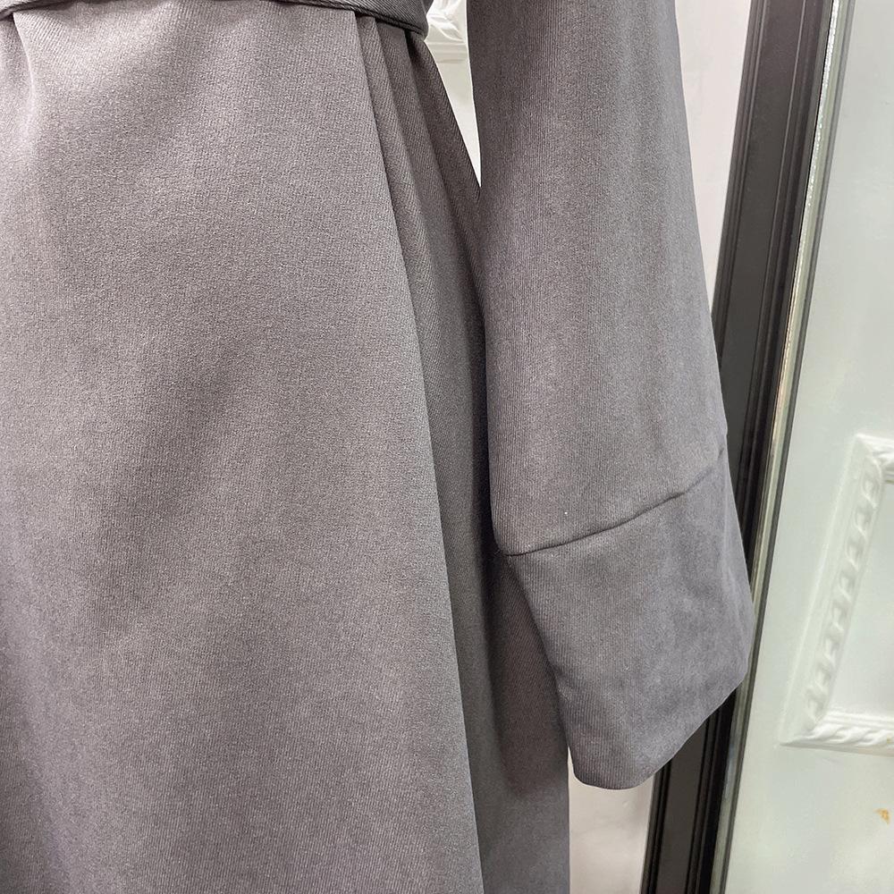LUMAYA LUMAYA1011 Solid Color Tunic Dress