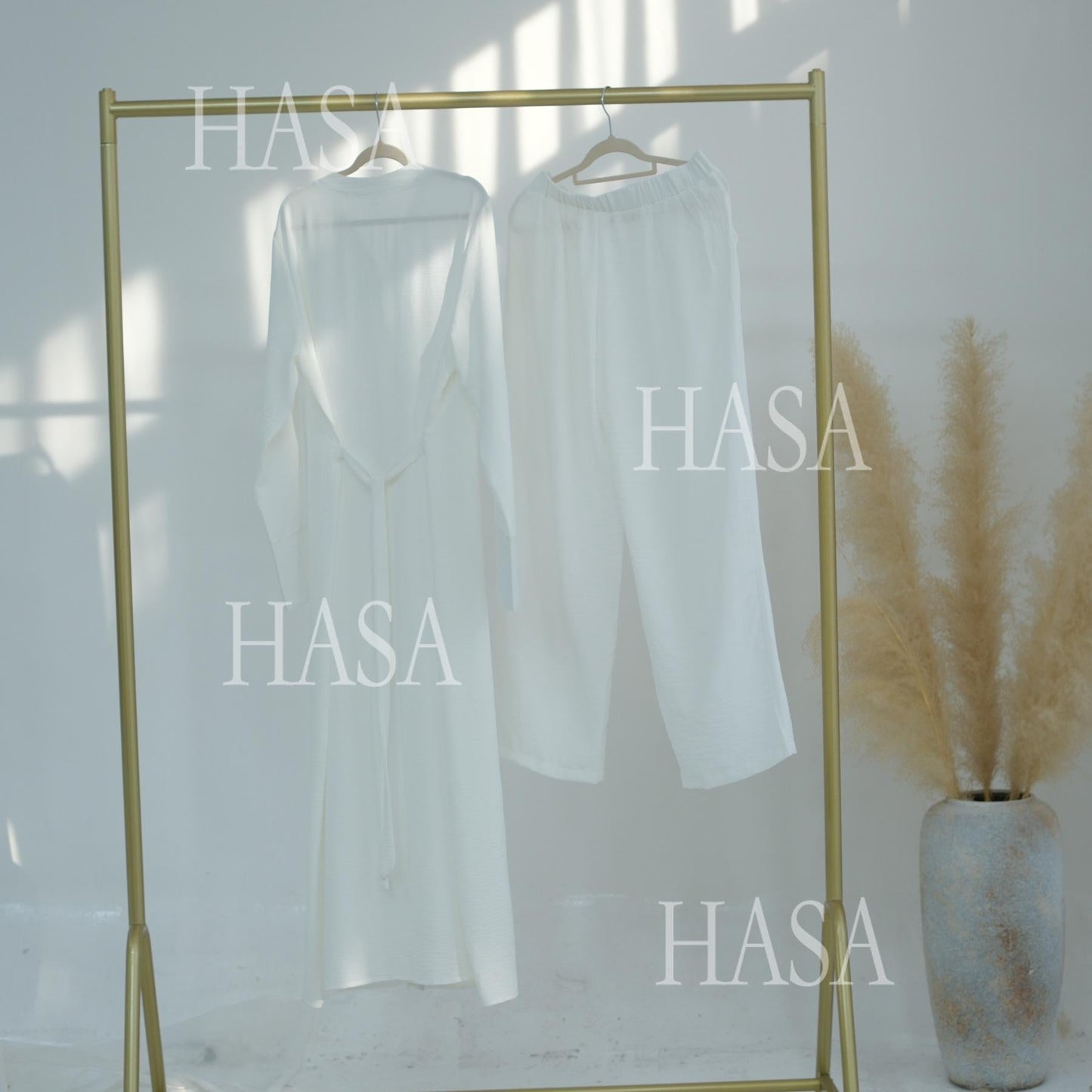 LMSA LM5869 Summer Cool Two-piece Suit-multi-color Button Design