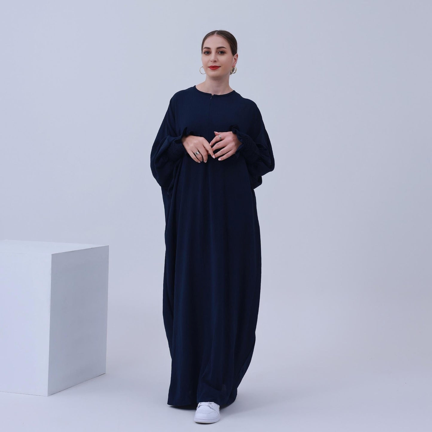 LUMAYA LUMAYA1003 Solid Bat Dress
