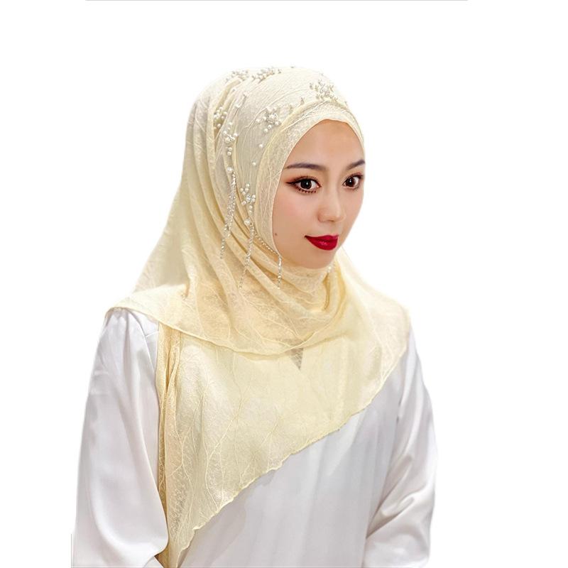 LUMAYA LM1107 Solid Color Headband Gold Thread Bead Flower SLMwl LMt Headband
