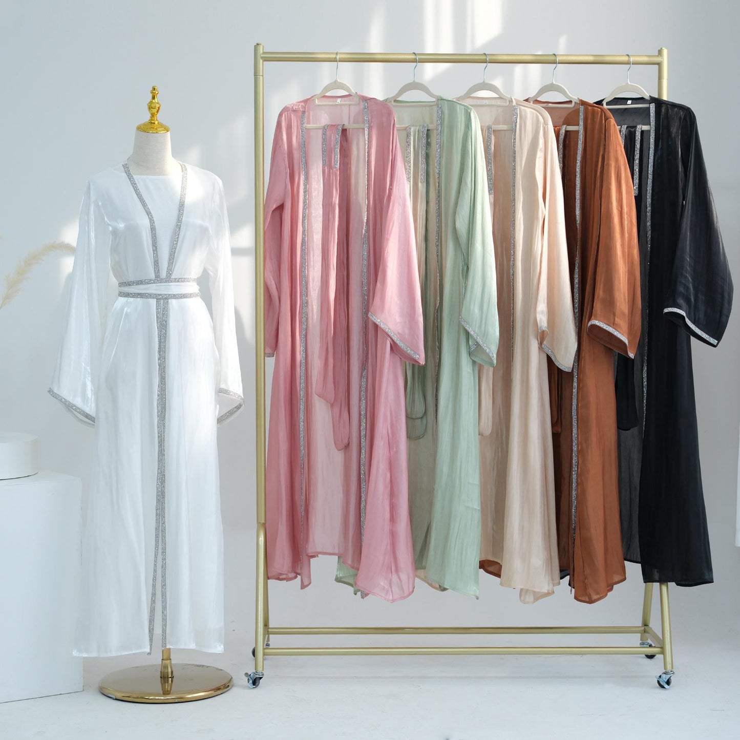 LUMAYA LM1184 2pcs Set Cardigan+Inner Dress