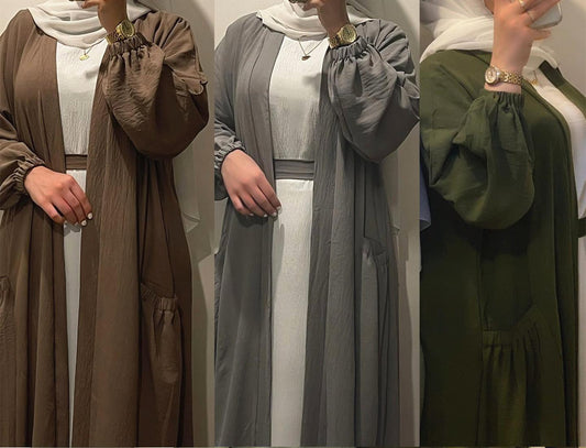 LUMAYA LUMAYA1014 Elegant Coat Long Skirt