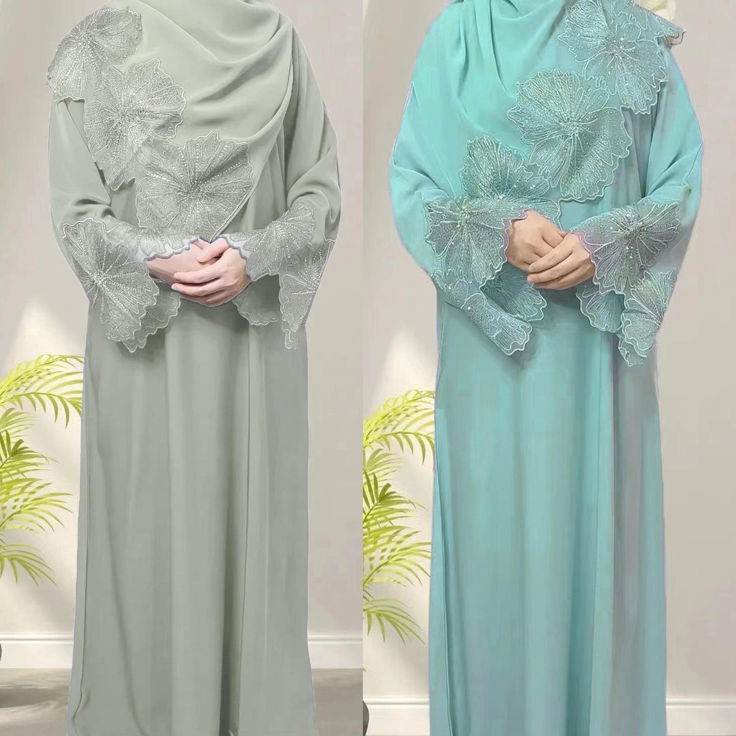 LUMAYA LUMAYA1029 2pcs Set Abaya+Hijab