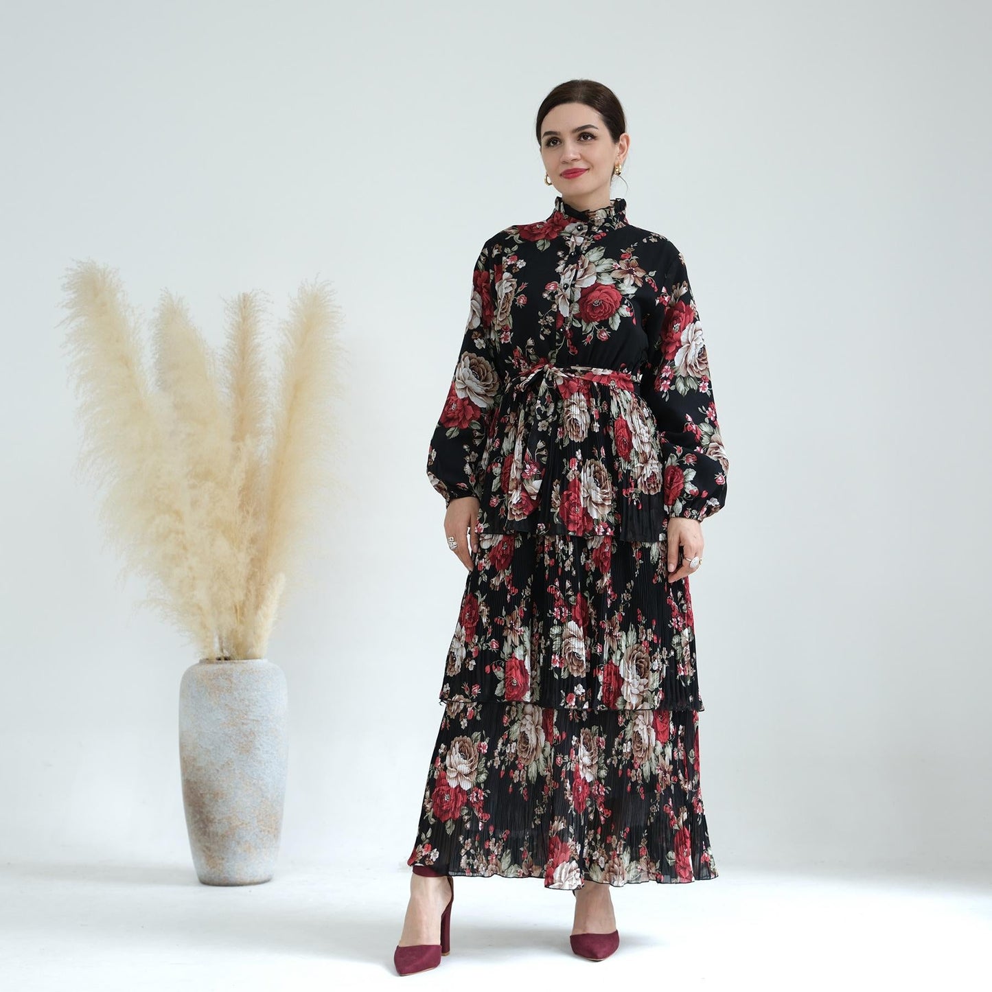 LUMAYA LUMAYA1008 Pure Beauty Printed Dress