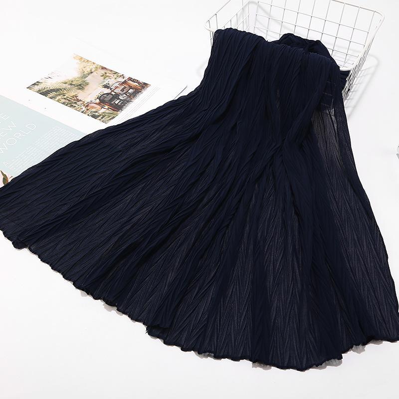 LUMAYA LM1137 Pearl Chiffon Baotou Scarf