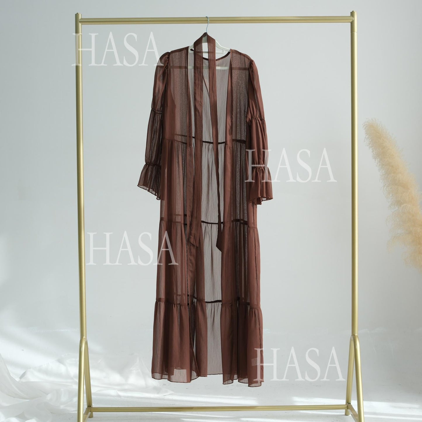LUMAYA5880 Chiffon Texture Layered Design, A Two-way Dress Suitable for Both Daily and Formal Occasions