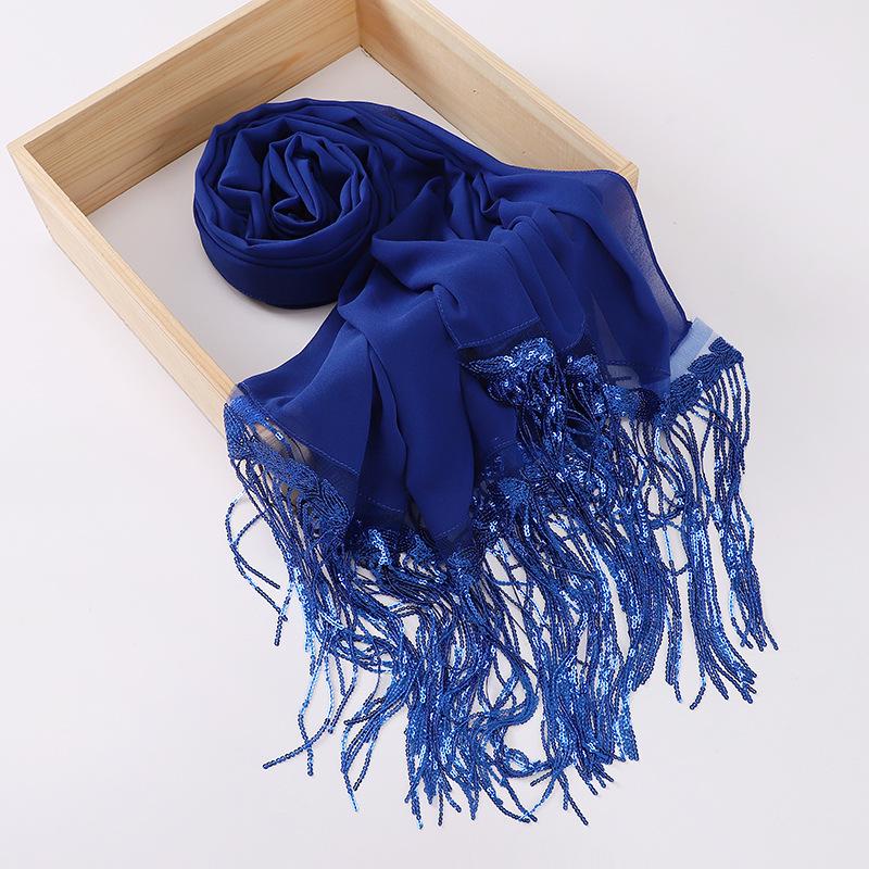 LUMAYA LM1139 Pearl Chiffon Scarf