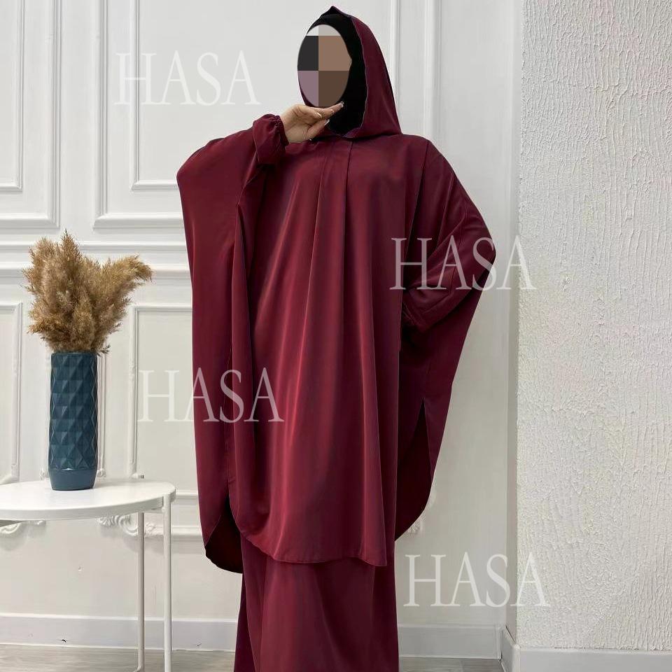 LM6583 Women's Loose Long Robe Suit