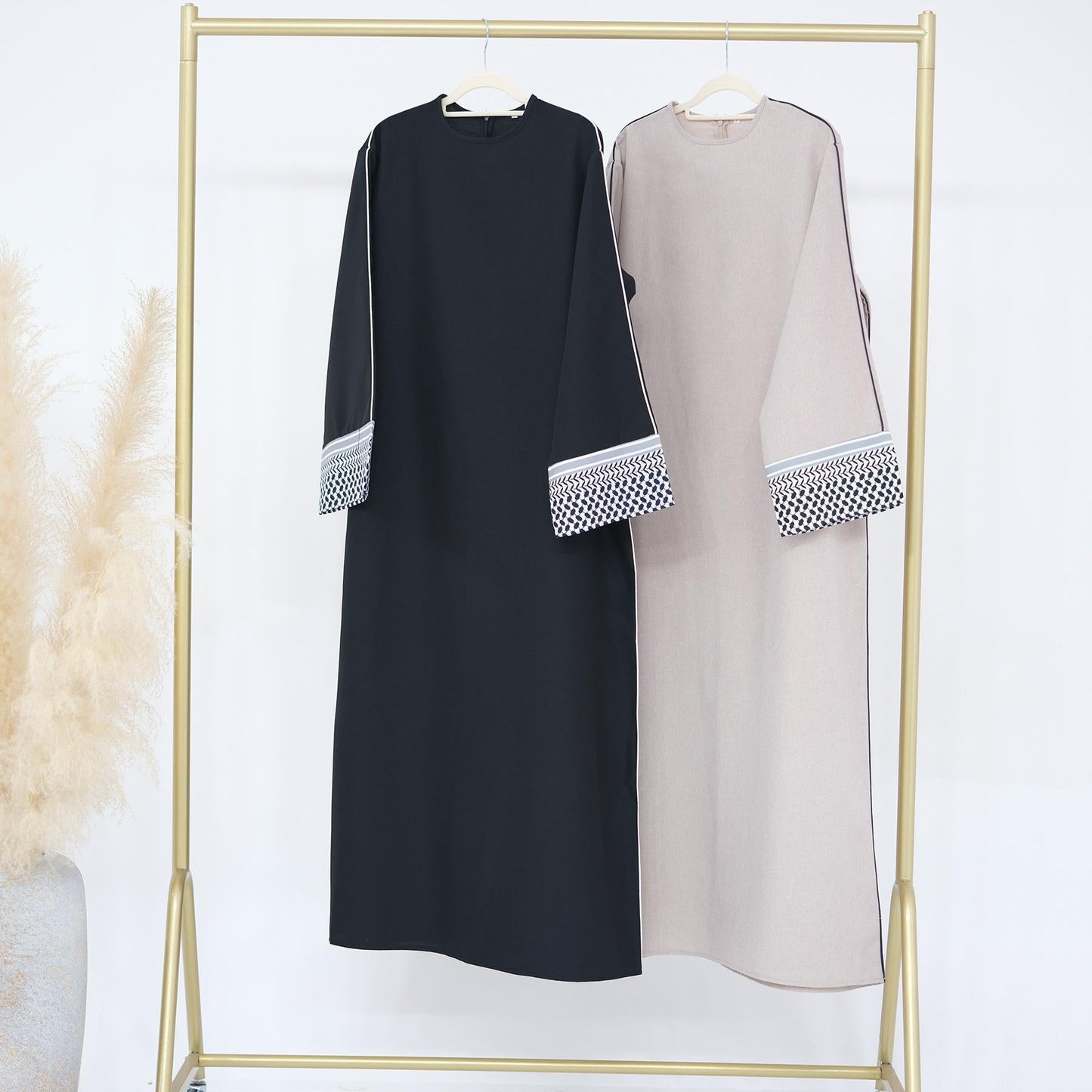 LUMAYA LM1181 Patchwork Elegant Abaya