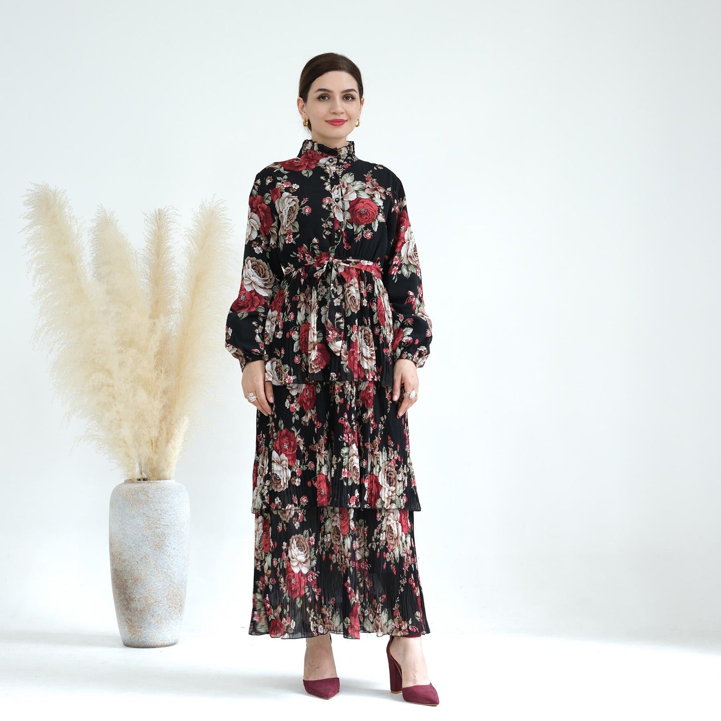 LUMAYA LUMAYA1008 Pure Beauty Printed Dress