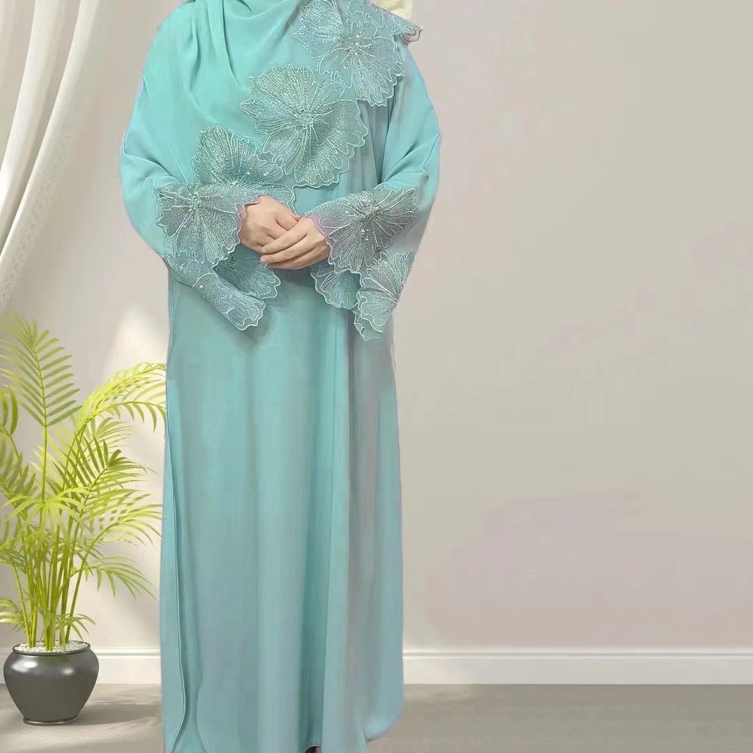 LUMAYA LUMAYA1029 2pcs Set Abaya+Hijab