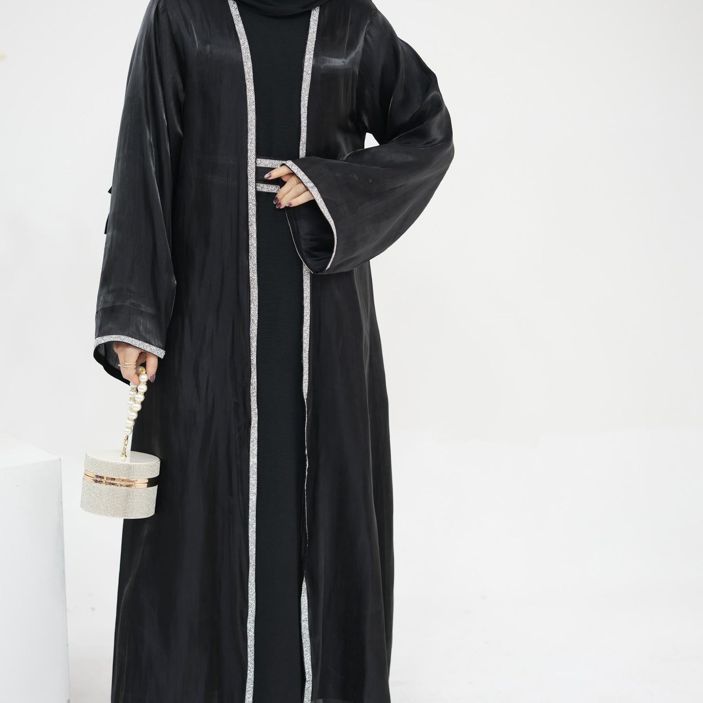 LUMAYA LM1184 2pcs Set Cardigan+Inner Dress