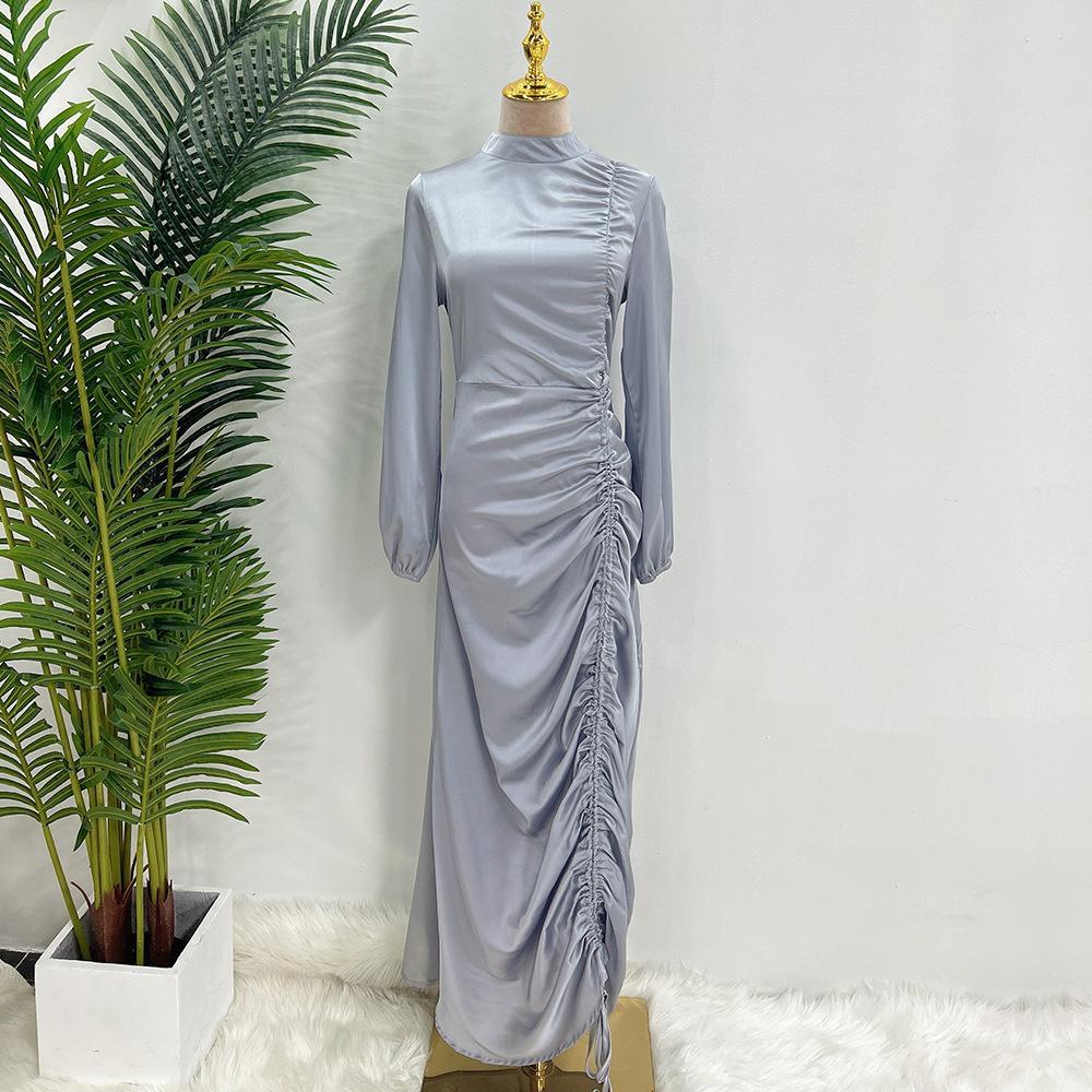 LUMAYA LUMAYA1045 Solid Color Large Robe Dress