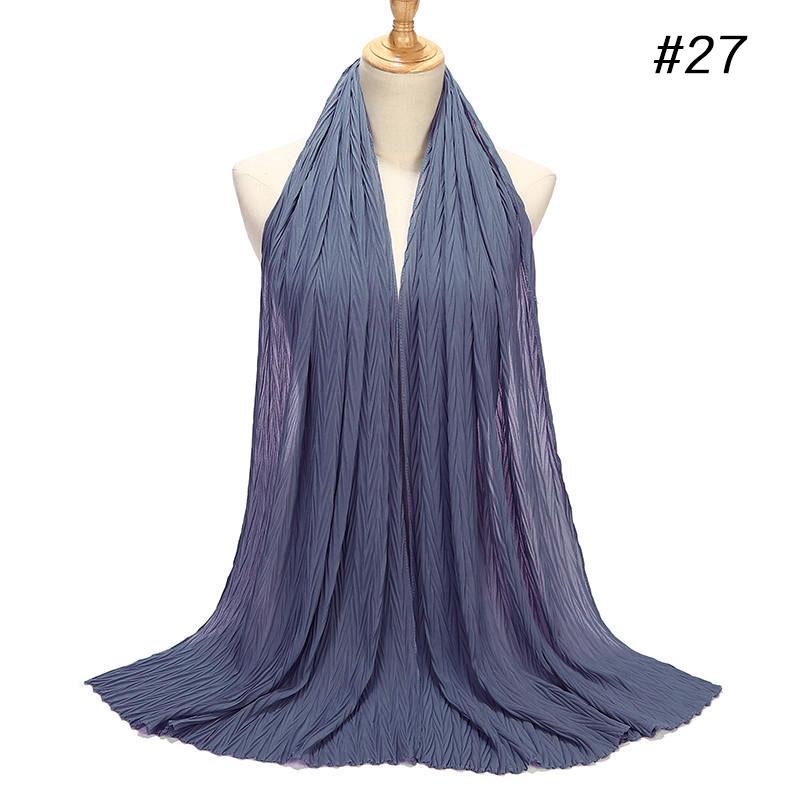 LUMAYA LM1137 Pearl Chiffon Baotou Scarf