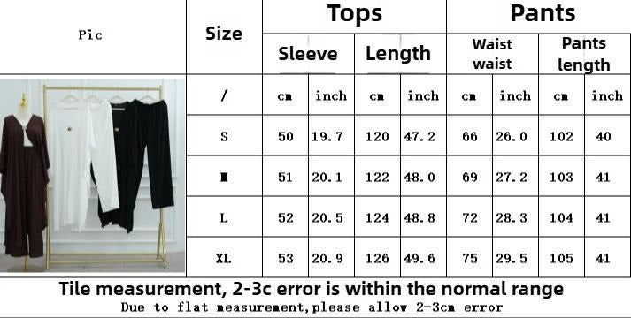 LUMAYA6486 Simple Cardigan with Wide-leg Pants, Solid Color Daily Two-piece Suit