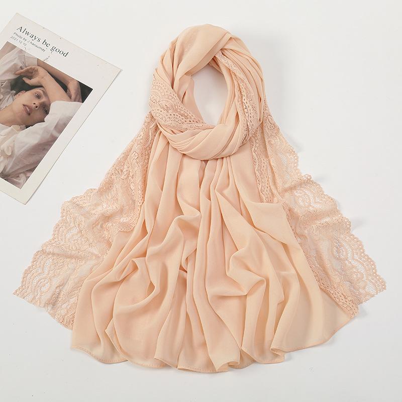LUMAYA LM1125 New Pearl Chiffon Lace Lace Headband
