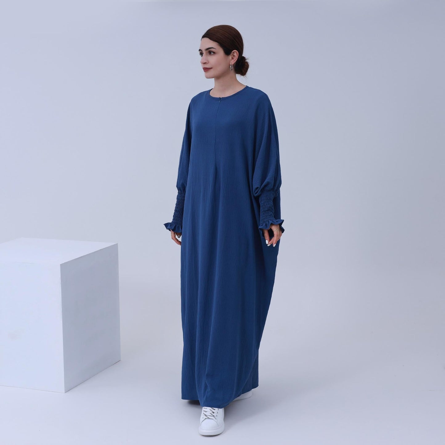LUMAYA LUMAYA1003 Solid Bat Dress