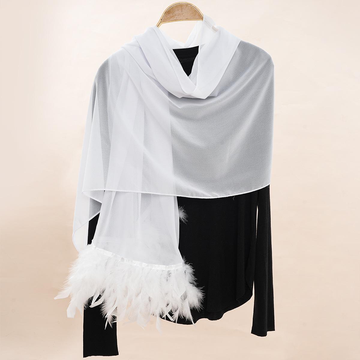 LUMAYA LM1146 Pure Color Chiffon BreatLMble Headscarf