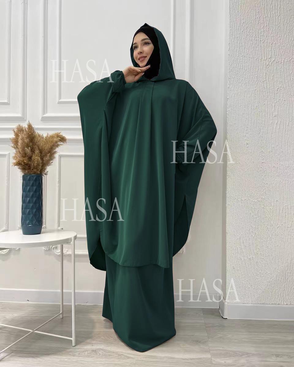LM6583 Women's Loose Long Robe Suit