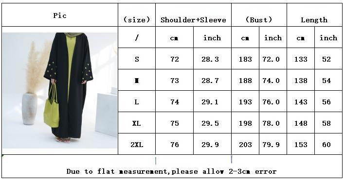 LUMAYA LUMAYA1001 Four-leaf Clover Embroidered Elegant Cardigan