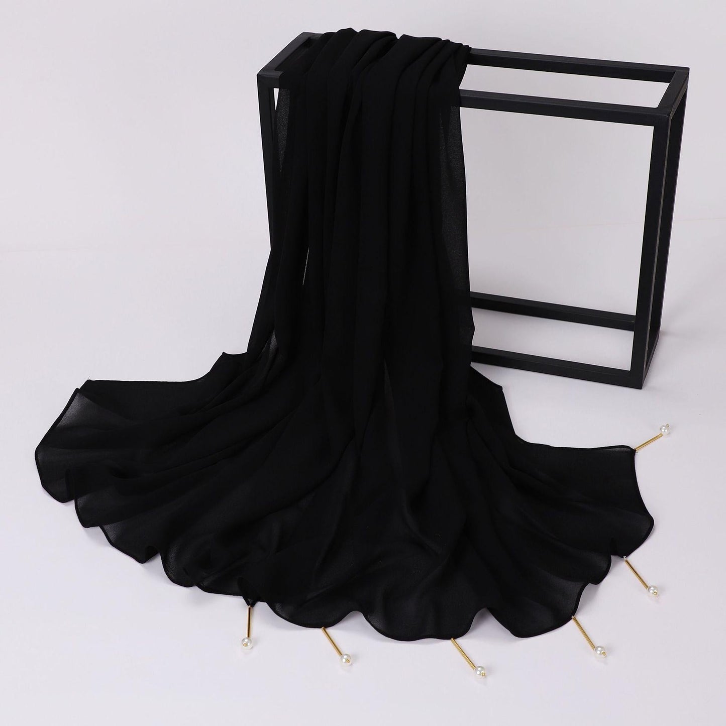 LUMAYA LM1113 Chiffon Headscarf Muslim Hijab