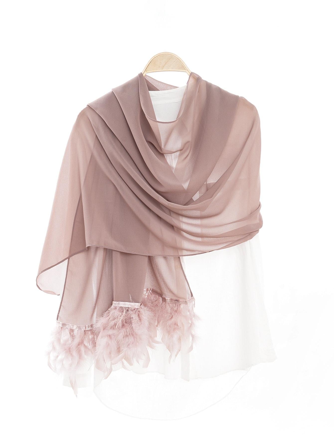 LUMAYA LM1146 Pure Color Chiffon BreatLMble Headscarf