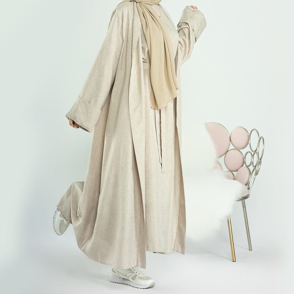 LUMAYA LUMAYA0710 2pcs Set Cardigan+Inner Dress