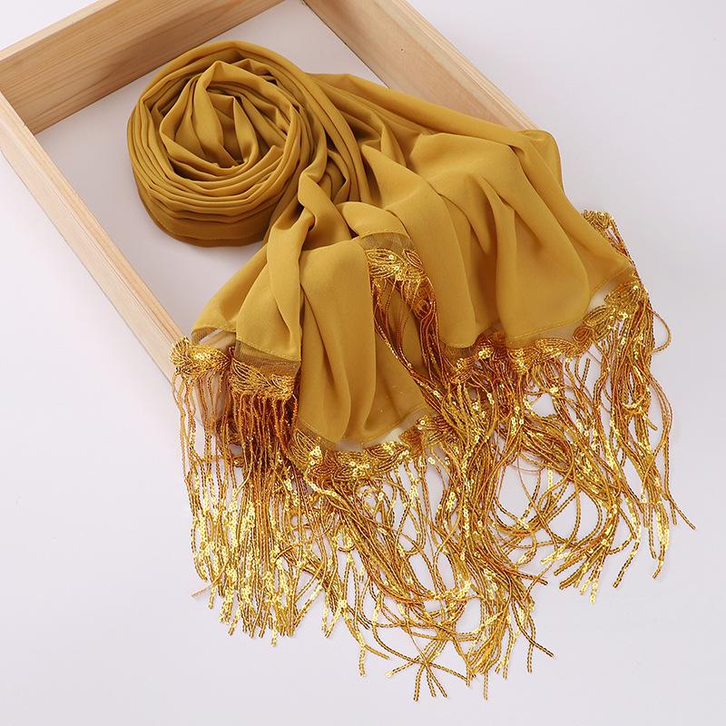 LUMAYA LM1139 Pearl Chiffon Scarf