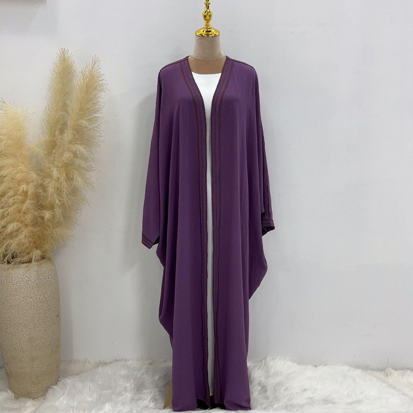 LUMAYA LUMAYA1016 Embroidered Lace Dress Robe
