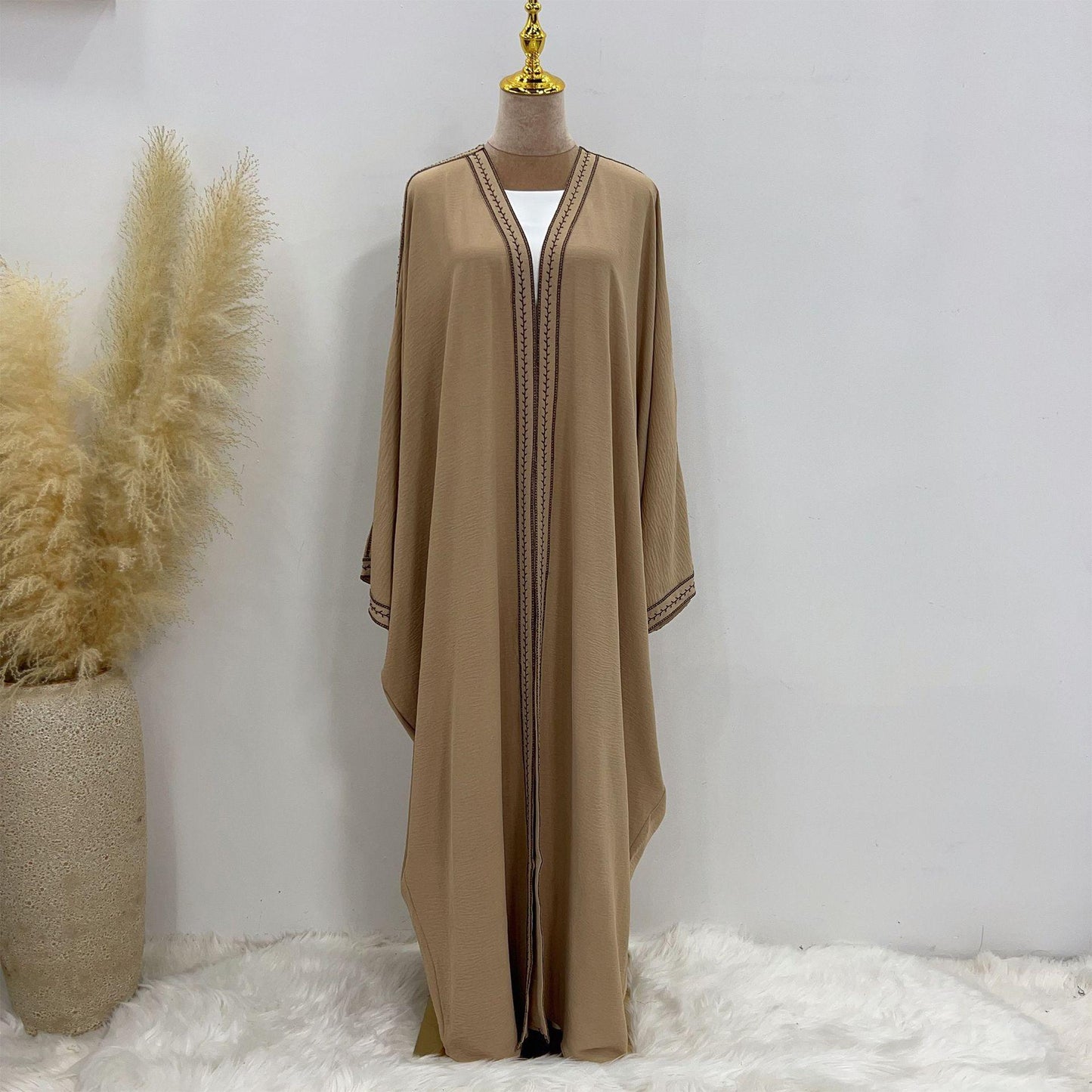 LUMAYA LUMAYA1016 Embroidered Lace Dress Robe