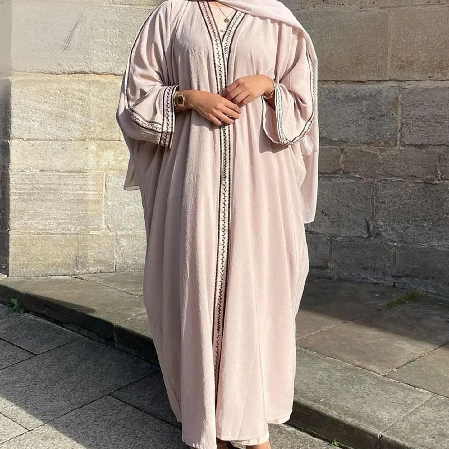 LUMAYA LUMAYA1016 Embroidered Lace Dress Robe