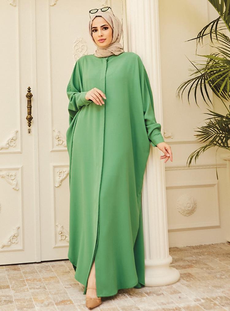 LUMAYA LUMAYA0519 Bat Sleeves Long Robe