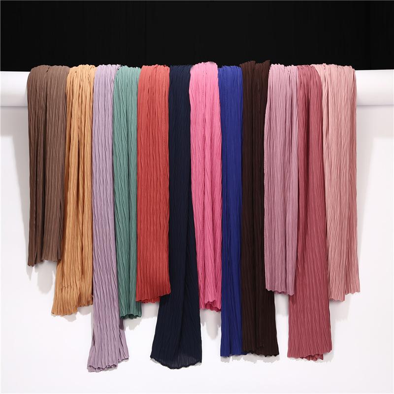 LUMAYA LM1137 Pearl Chiffon Baotou Scarf